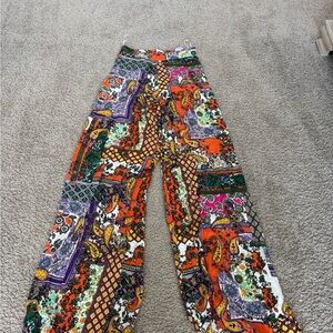 Colorful Patterned Women's Pants